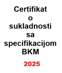 Certifikat o sukladnosti sa specifikacijom Banskog kestenovog meda